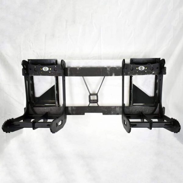 Rake Rake Combo on Skid Steer Fork Frame