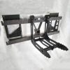 Rake on Skid Steer Fork Frame