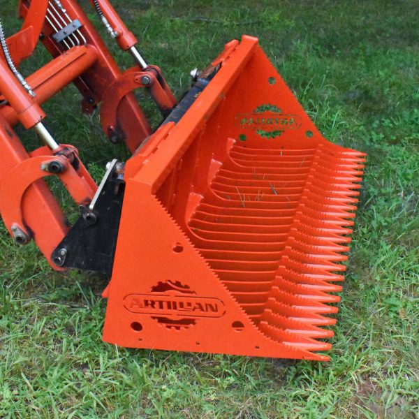 54” Skid Steer Quick Attach Rock Bucket