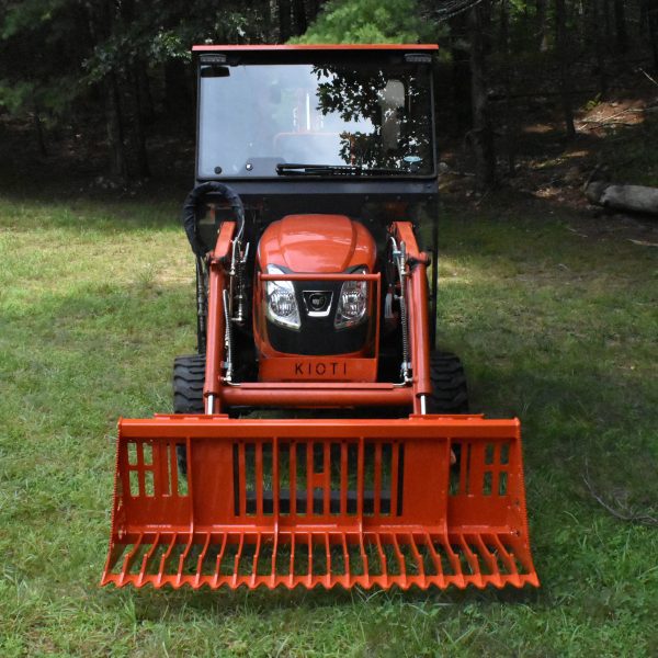 54” Skid Steer Quick Attach Rock Bucket