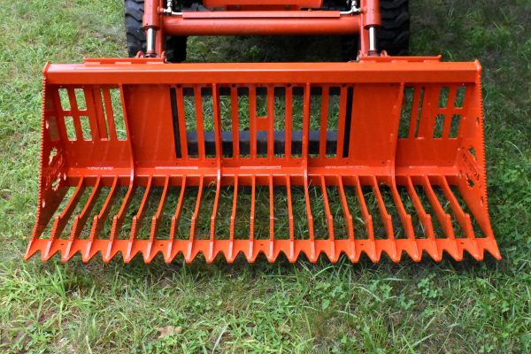 54” Skid Steer Quick Attach Rock Bucket