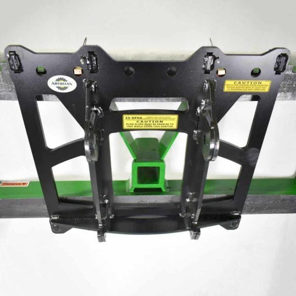 Artillian Compact Hitch Adapter for JD Quik-Tatch Hitch/54 Blade