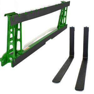 Artillian 2300 Lb. John Deere Quick Attach Frame with Pallet Forks