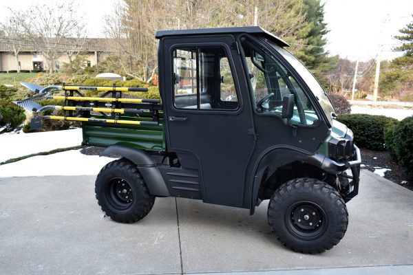 Kubota | Kawasaki UTV Bed-Mount Tool Rack System with Tool Rack