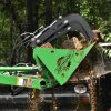 54” John Deere Quick Attach Rock Bucket with 2 Rock Bucket Grapples