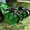 54” John Deere Quick Attach Rock Bucket with 2 Rock Bucket Grapples